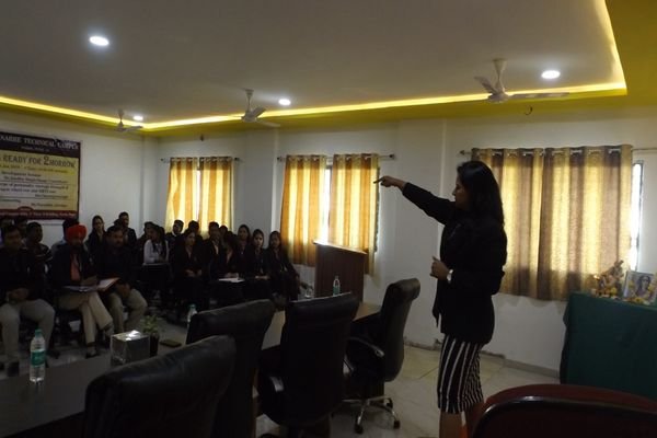 Personality Development Session by Ms. Sindhu Singh Image Consultant 12th Jan 2019