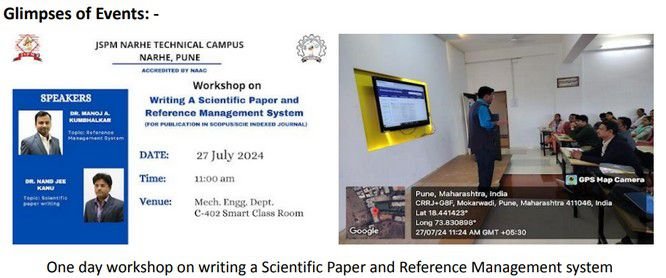 Workshop on writing a Scientific Paper and Reference Management system