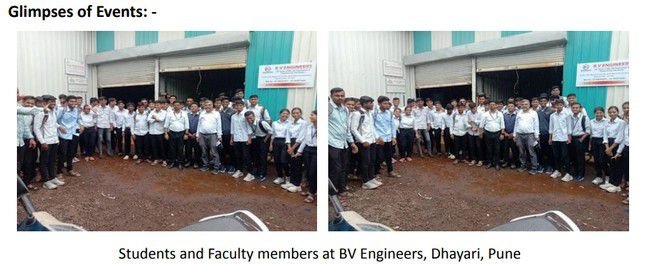 Industrial Visit at B V Engineers, Pune