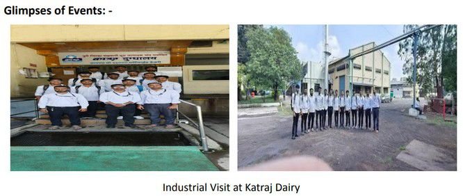 Industrial Visit at Katraj Dairy,Katraj,Pune