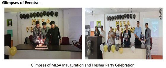 MESA Inauguration and Fresher Party - Mechanical Engineering Department, JSPM